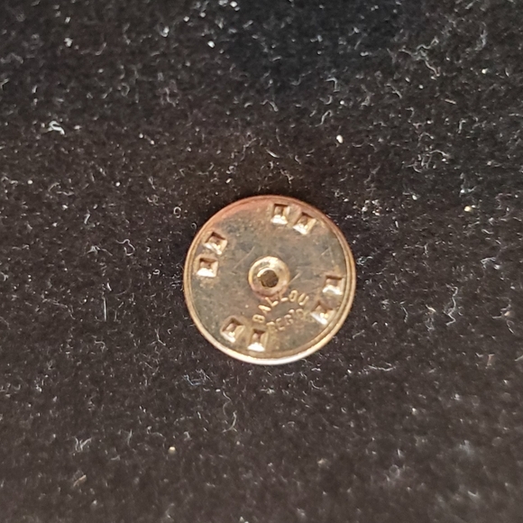 Vintage Ballou Reg'd Silver Toned Moose Lapel Hat Pin Hunter Lodge Father's Day - Picture 6 of 7